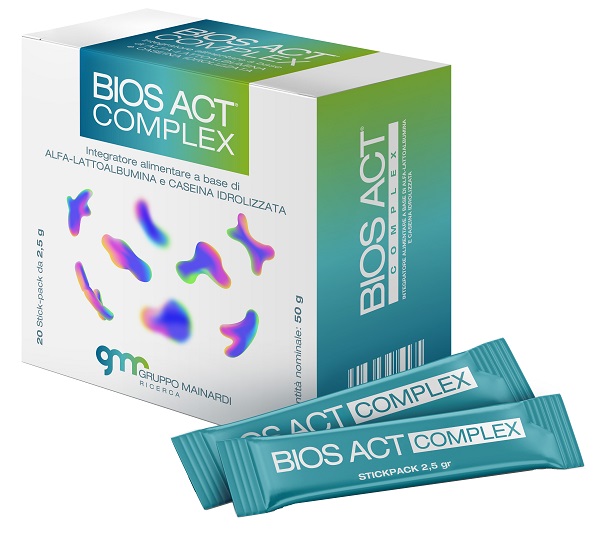 Bios Act Complex 20 Bustine - Integratore di Alfa-Lattoalbumina E Caseina Idrolizzata - Immagine 6