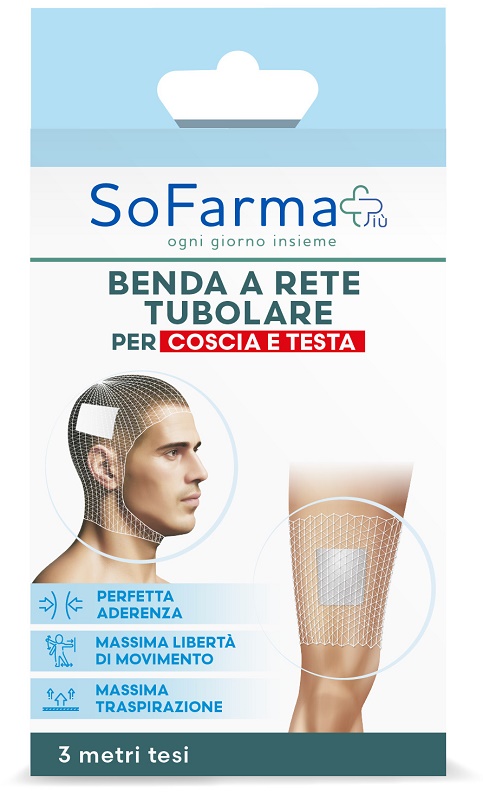 RETE ELASTICA COSCIA TESTA SF+