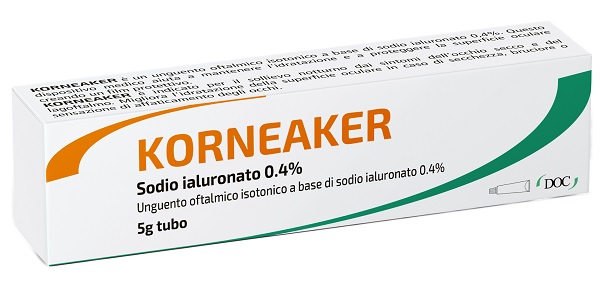Korneaker Unguento Oftalmico Protettivo Da 5 G - Immagine 3