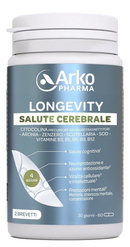 LONGEVITY SALUTE CEREB 60CPS