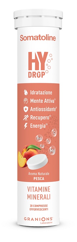 Somatoline Pesca Hydrops Integratore Vitamine E Minerali 20 Compresse Effervescenti - Immagine 7