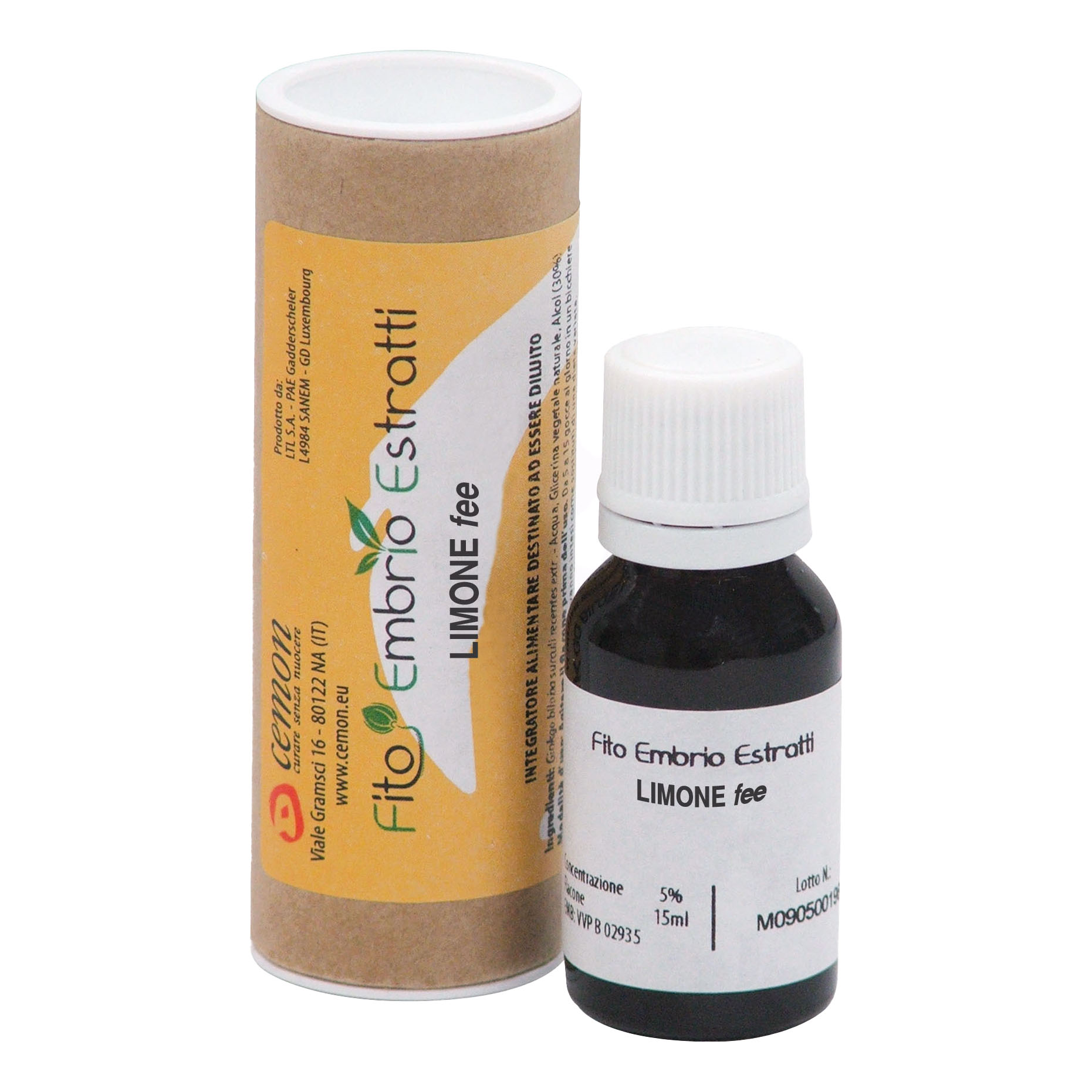 Cemon Limone Fee Gocce 15 ml - Integratore Anticoagulante - Immagine 3