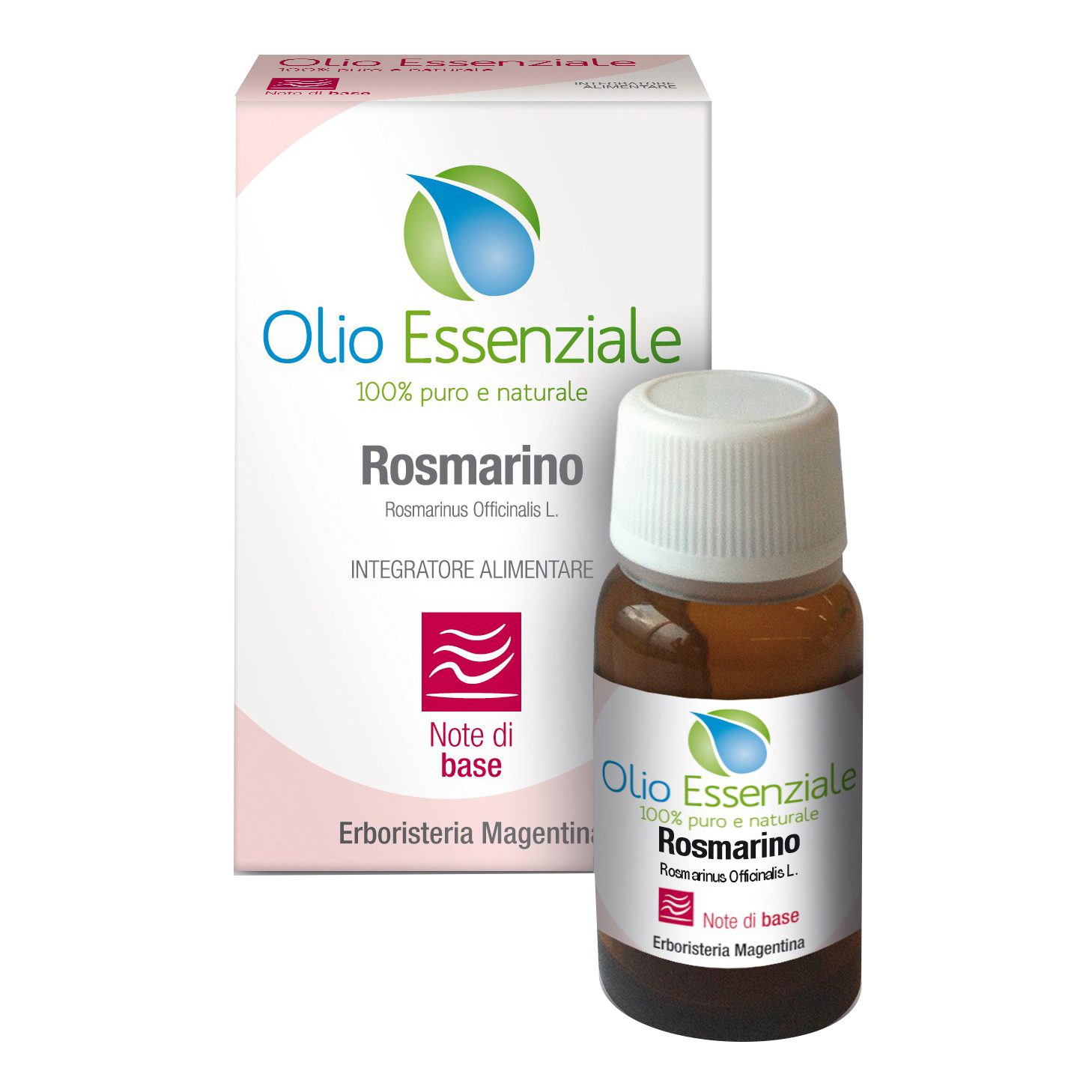 Erboristeria Magentina Rosmarino Olio Essenziale 10 Ml - Immagine 3