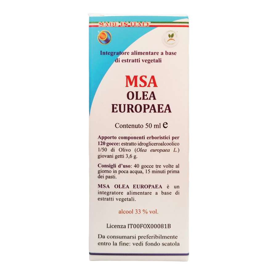 Herboplanet Msa Olea Europea Macerato Spagirico 50Ml - Immagine 6