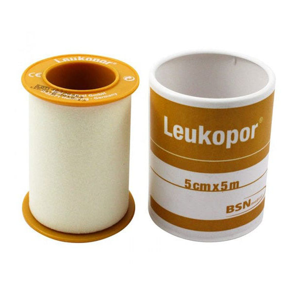 Essity Rocchetto Per Medicazioni Leukopor 5 cm x 5 Mt - Immagine 3