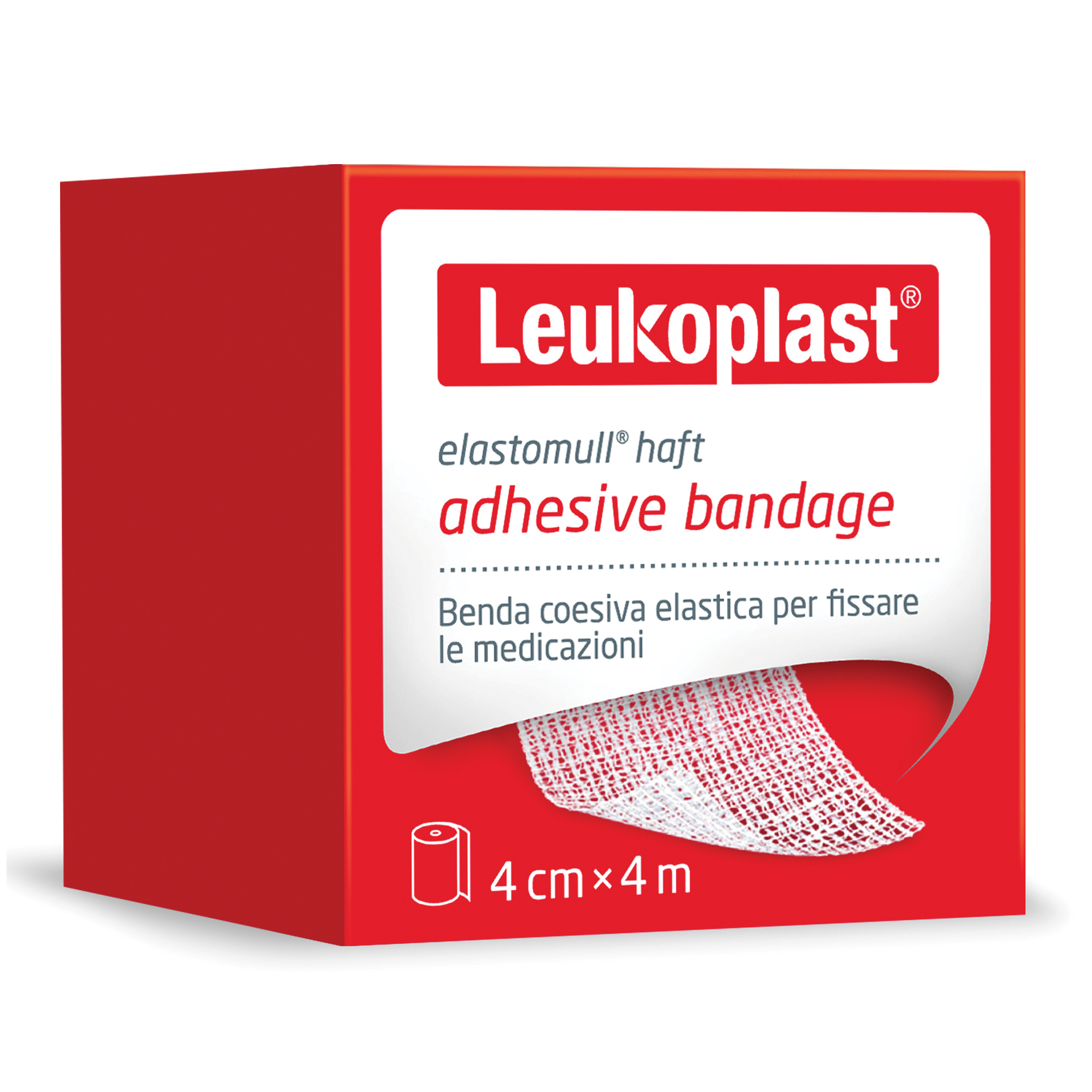 Elastomull Leukoplast Haft Benda Elastica Coesiva 1 Pz Benda In Garza - Immagine 6