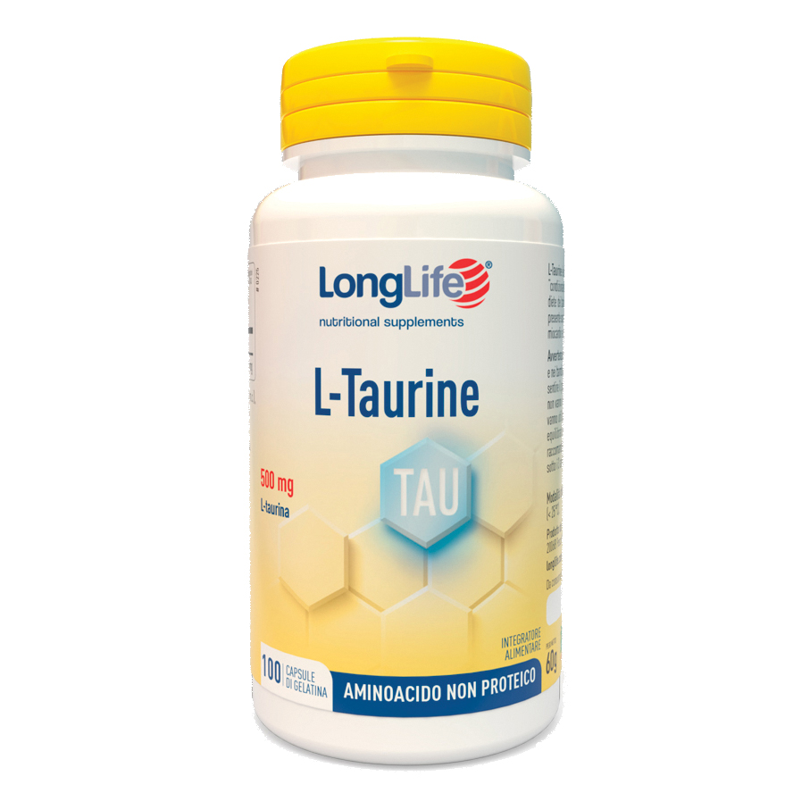 Longlife L-Taurine 100 Capsule - Immagine 3