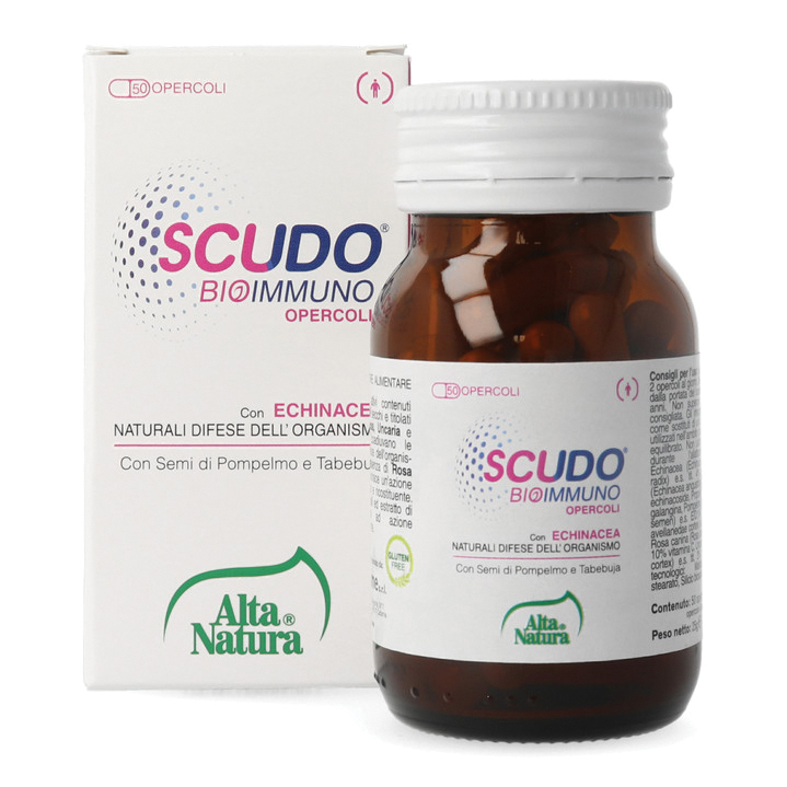 Alta Natura Rosa Scudo Integratore Per Le Difese Immunitarie 50 Opercoli - Immagine 9