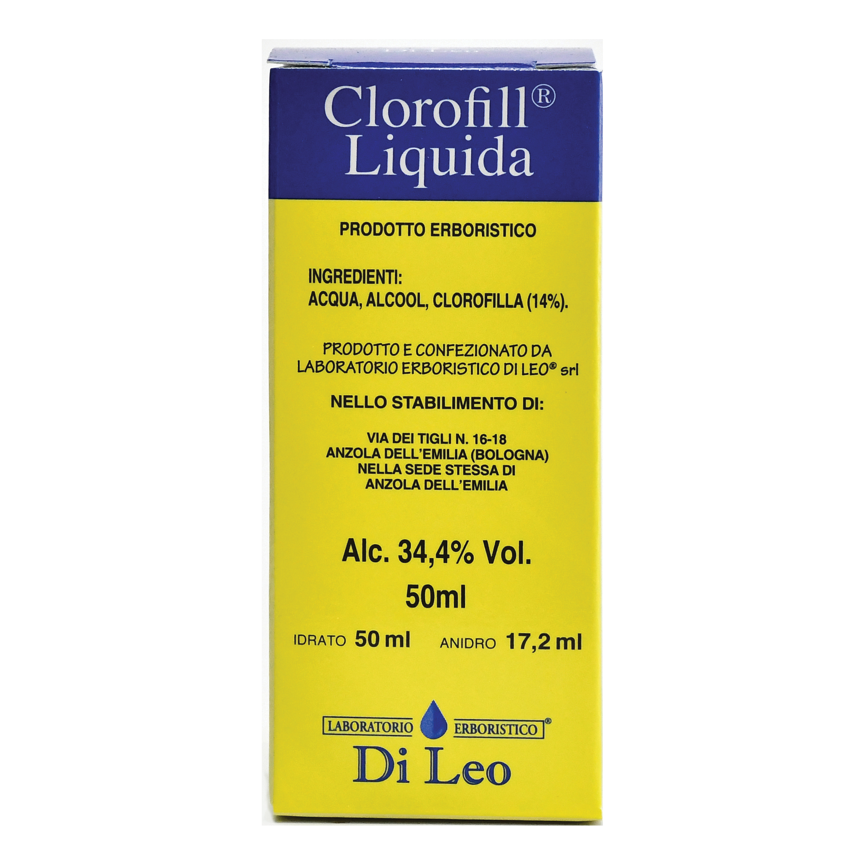CLOROFILL LIQ 50ML DI LEO *