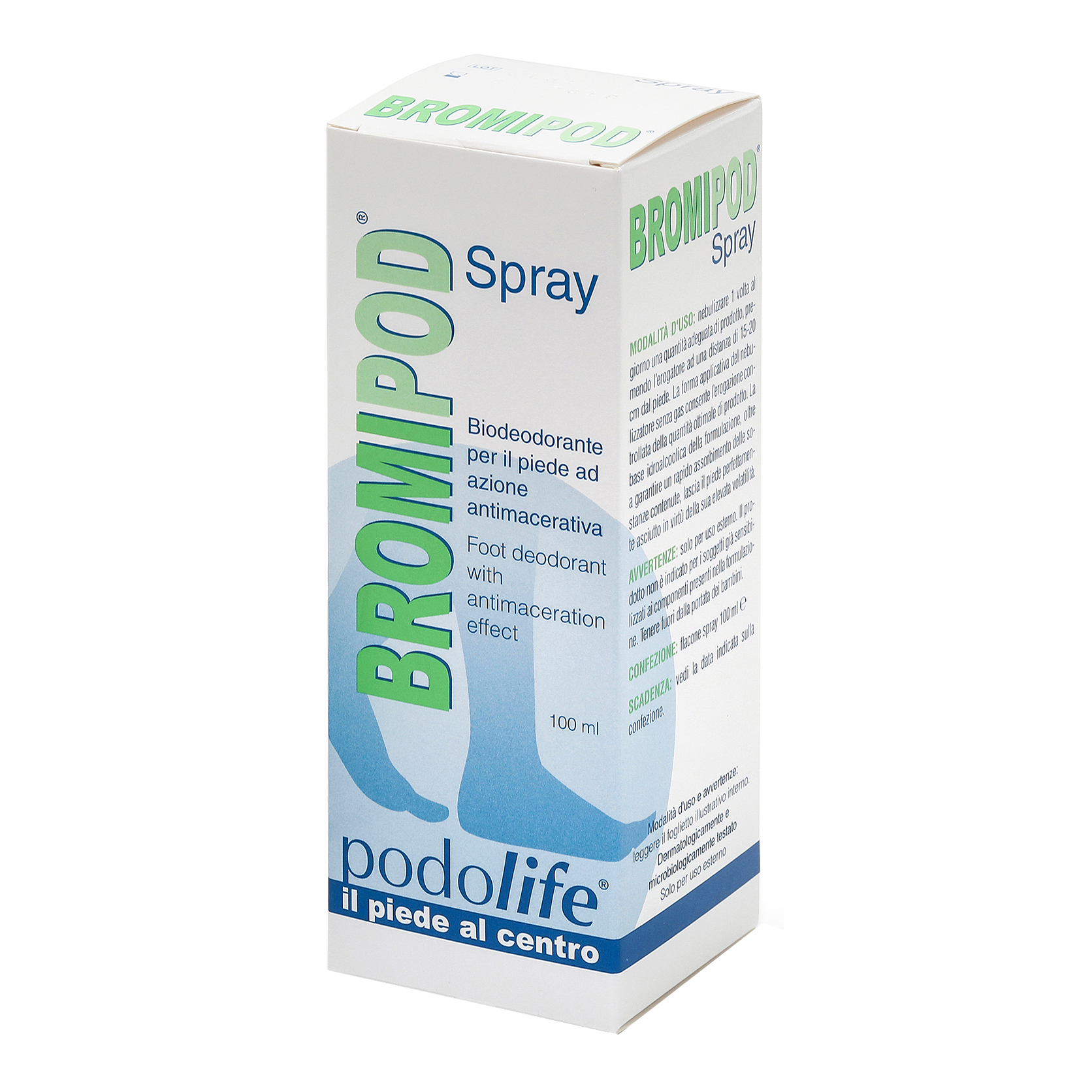 EPITECH GROUP Bromipod - Spray Rinfrescante Per I Piedi 100 ml - Immagine 4
