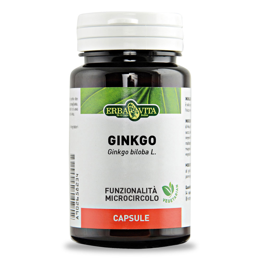 GINKGO Erba Vita 60 Capsule - Immagine 10