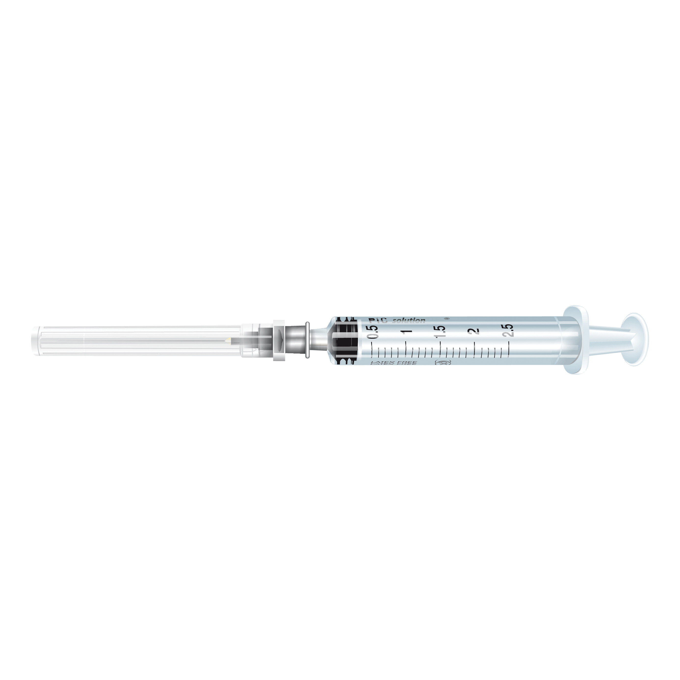 Siringa Pic 2,5 Ml Ago Gauge 22x1,25 Cono Luer Centrale 1 Pezzo - Immagine 5