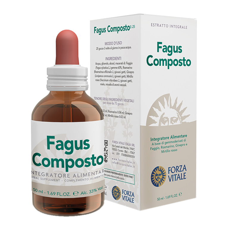 Forza Vitale Rosso Ecosol Fagus Composto Gocce 50 Ml - Immagine 3