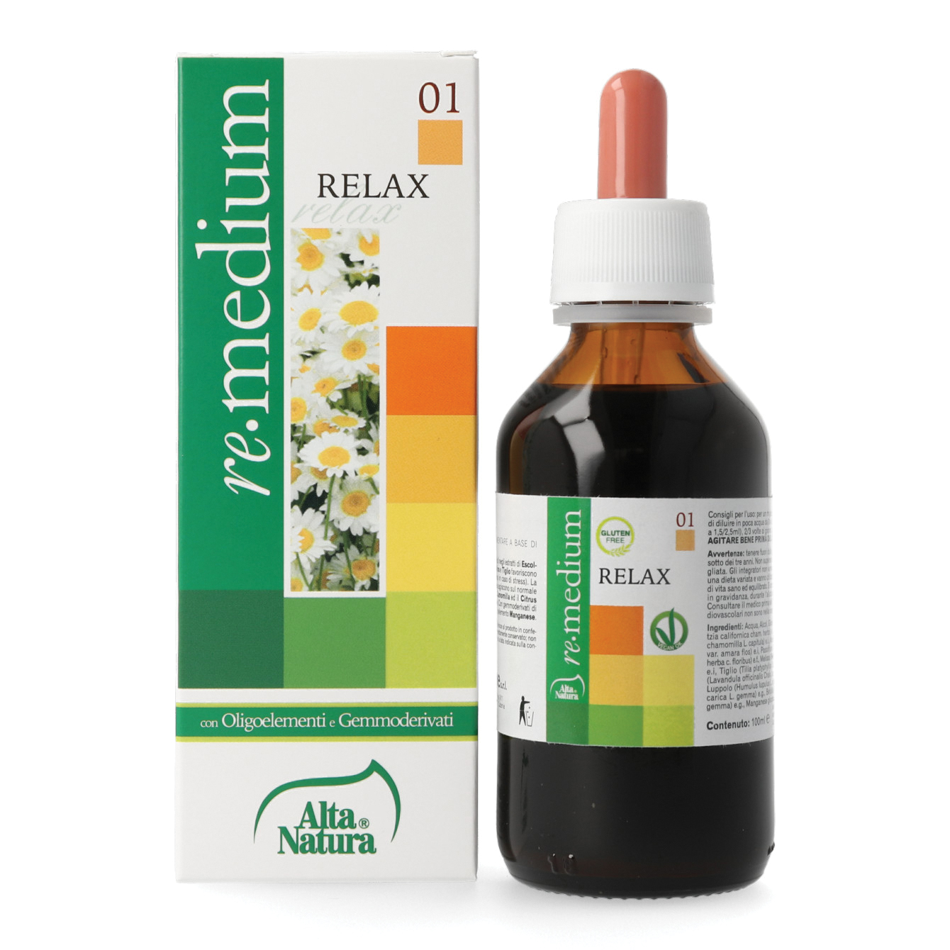 Alta Natura Lavanda Remedium 01 Relax Gocce Per Rilassamento 100Ml - Immagine 5