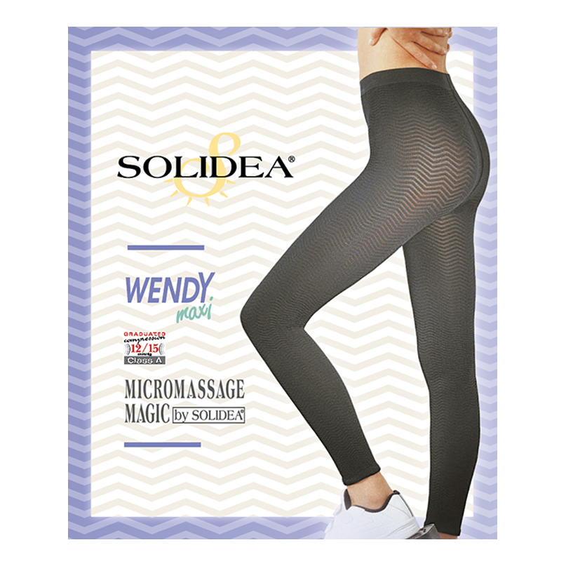 Solidea Nero Wendy Maxi Fuseau Cellulite-Control Tg 4 L - Immagine 3