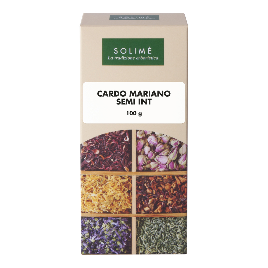 Solimè Cardo Mariano Semi Interi Integratore Per Il Fegato 100 G - Immagine 8