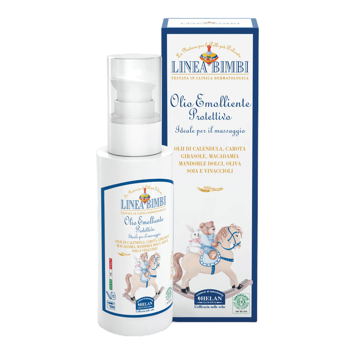 Helan Linea Bimbi Olio Emolliente 100 Ml Neonato - Immagine 5