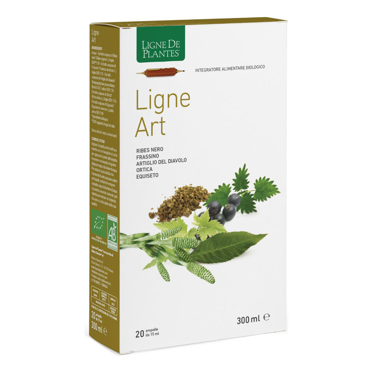 Lignedeplantes | Ligne Art Ligne Art 20 Bio Ampolle Bevibili Da 15 Ml 20X15 Ml Flaconcini Bevibili - Immagine 3