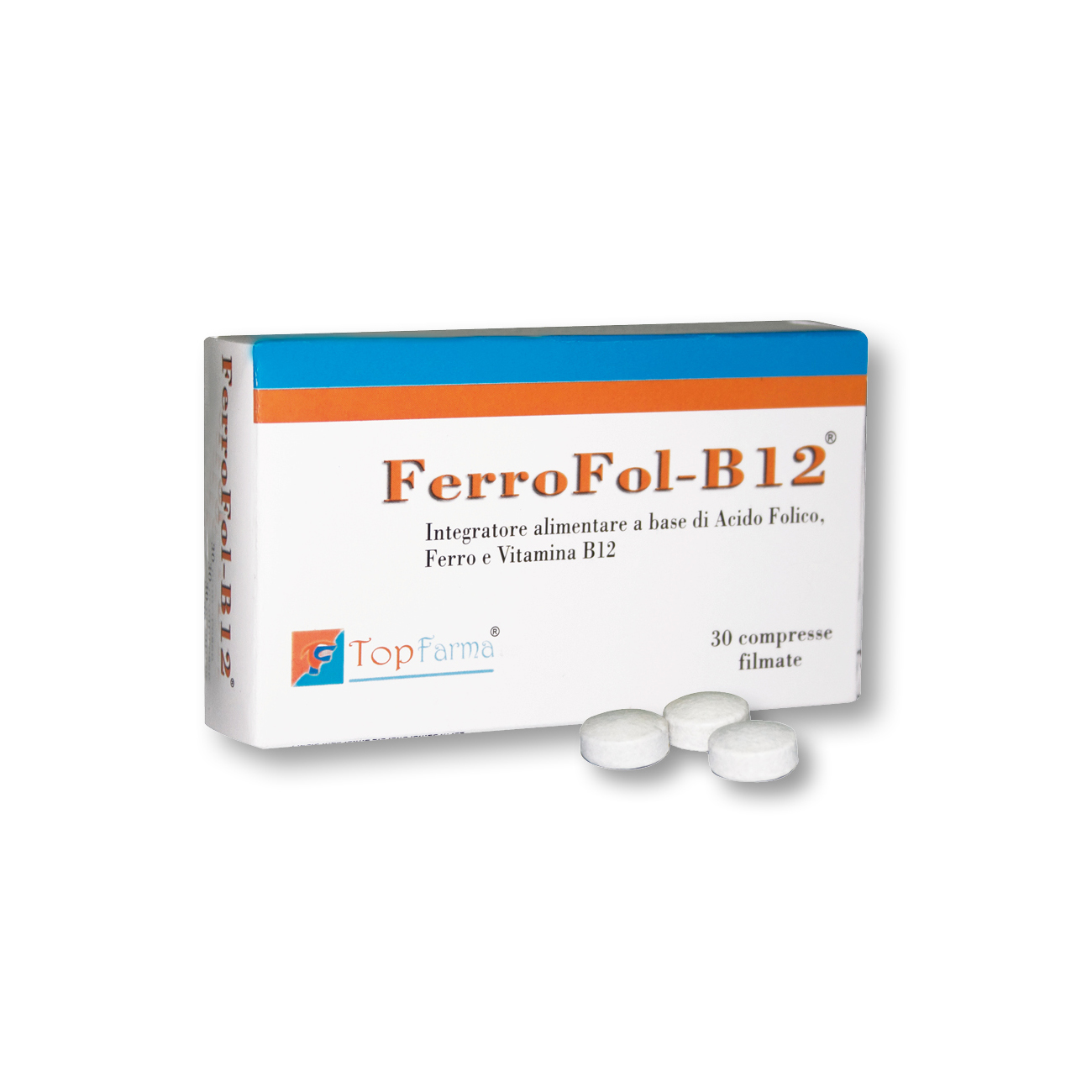 Ferrofol B12 Integratore di Ferro 30 Compresse - Immagine 3