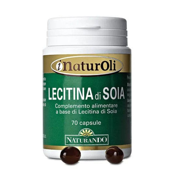 Naturando Lecitina Soia 70 Capsule - Immagine 4