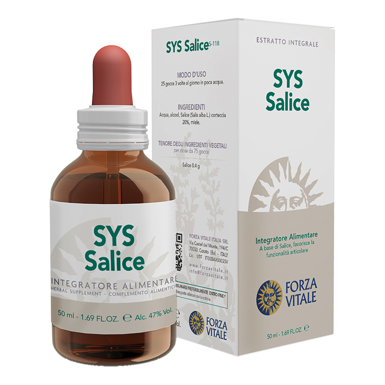 Forza Vitale Bianco Sys Salice Gocce 50 Ml - Immagine 3