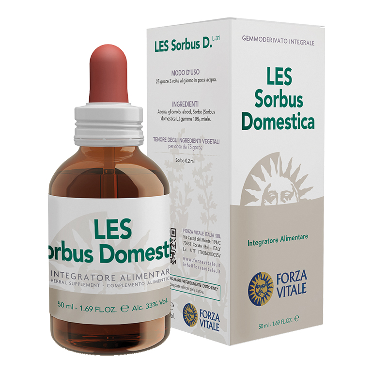 Forza Vitale Italia Srl Les Sorbus Domestica Gocce 50 Ml - Immagine 2