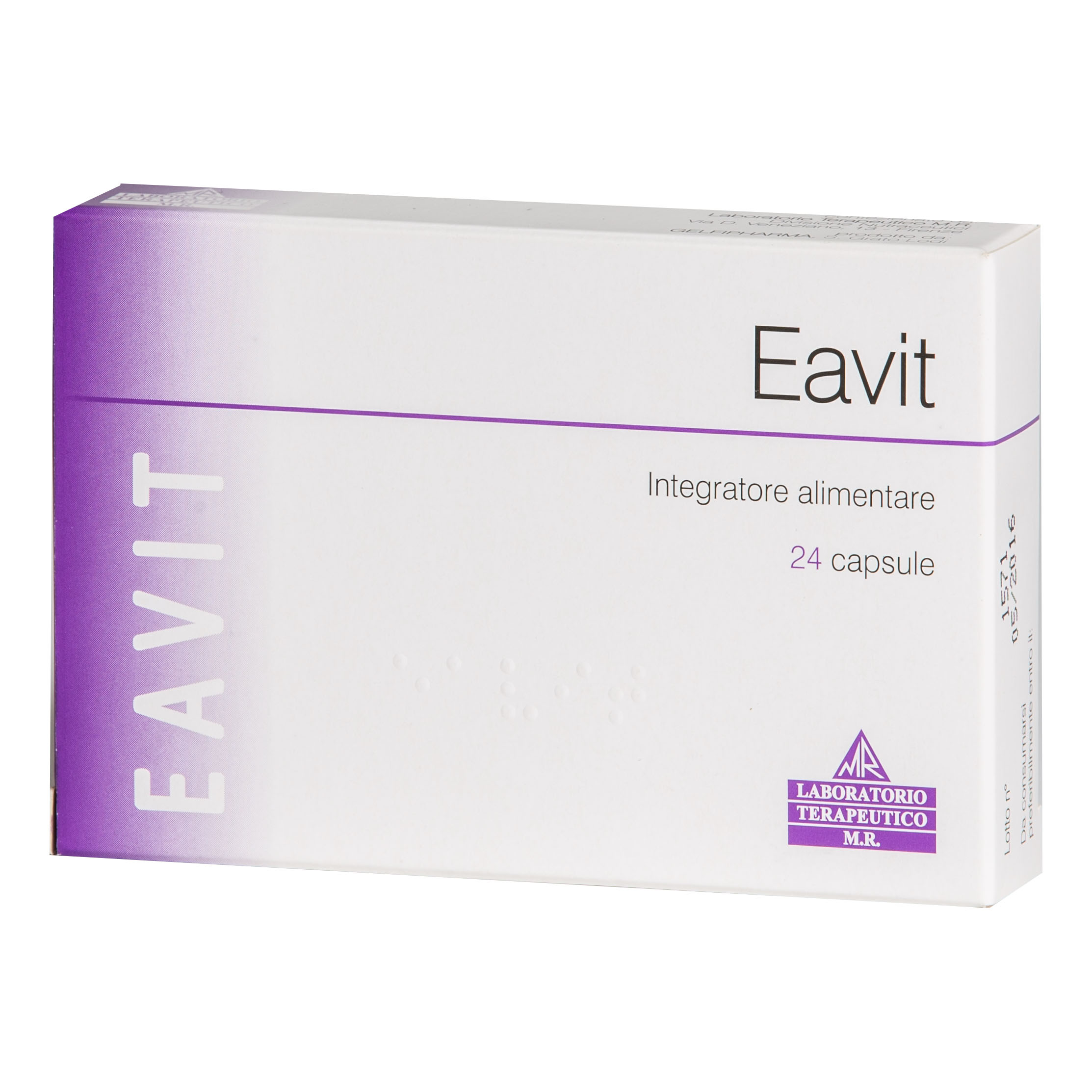 Lab. Terapeutico M.r. Grano Eavit 24 Capsule Integratore Ricostituente E Antiossidante Per Energia E Vitalità 24 Capsule - Immagine 4