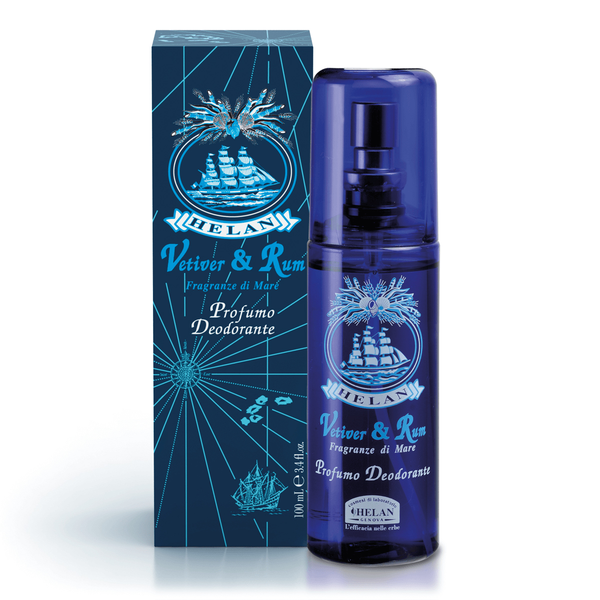 Helan Lavanda Vetiver & Rum Profumo Deodorante Per Protezione Delicata 100Ml - Immagine 9