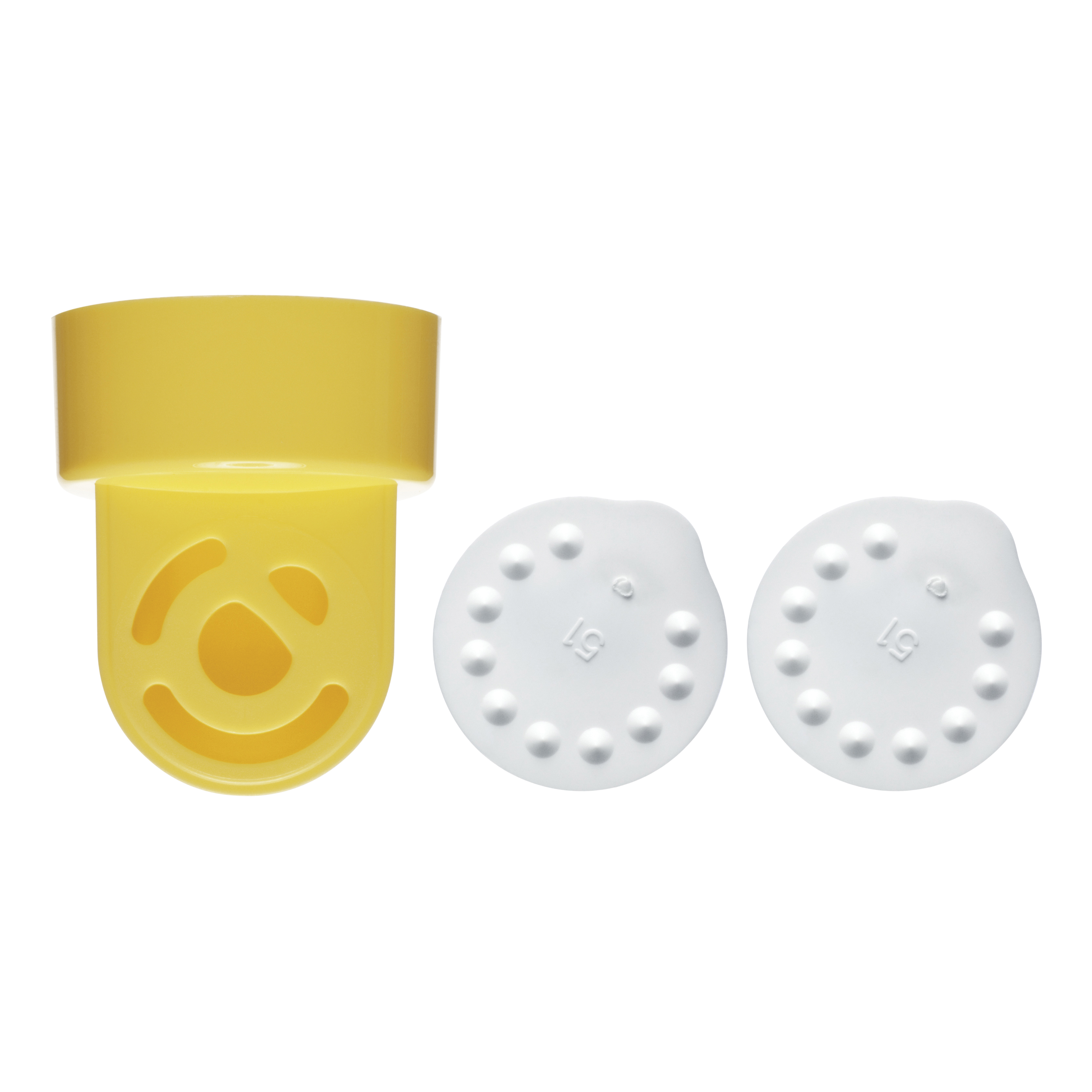Medela Bianco Accessori Per Tiralatte, Membrana Harmony Con Stile E O-Ring - Immagine 3