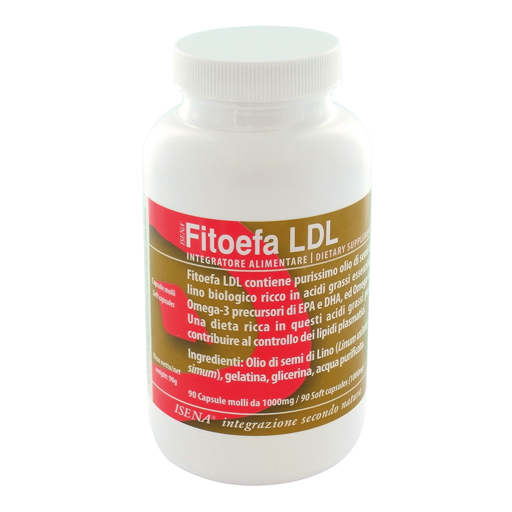 Fitoefa Ldl Integratore Olio di Semi di Lino Biologico 90 Capsule - Cemon - Immagine 5