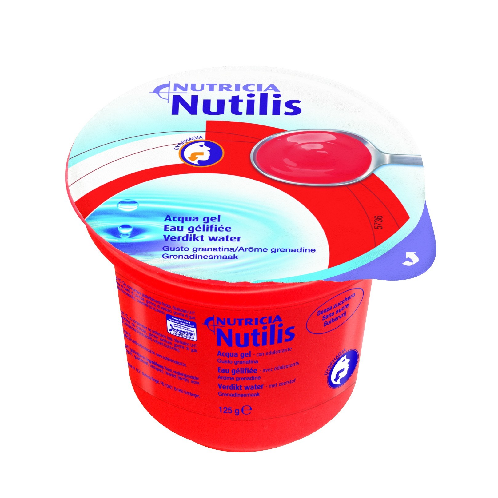NUTILIS ACQUA GEL GRA 12X125G