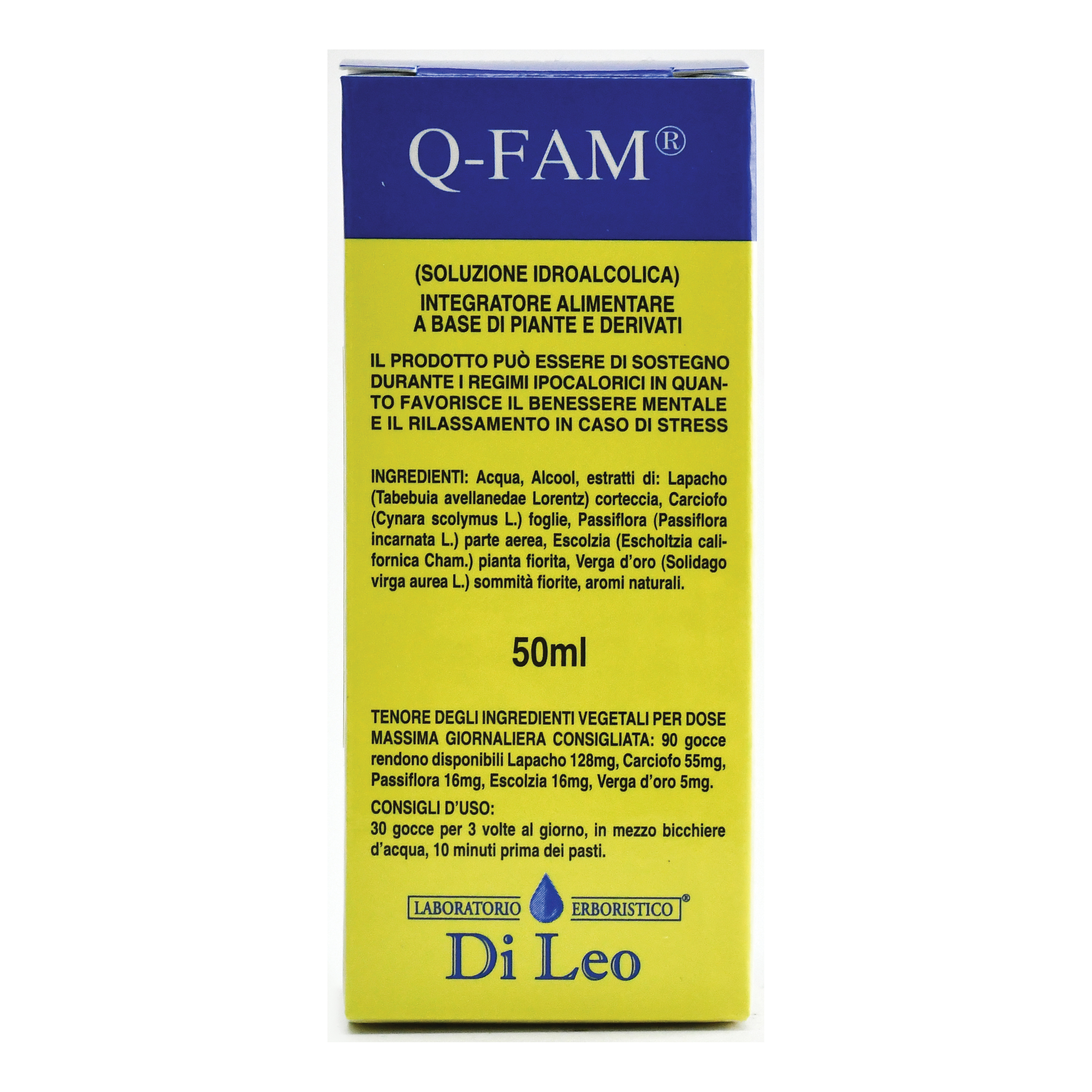 Laboratorio Erboristico Di Leo Oro Q Fam 50 Ml - Immagine 2