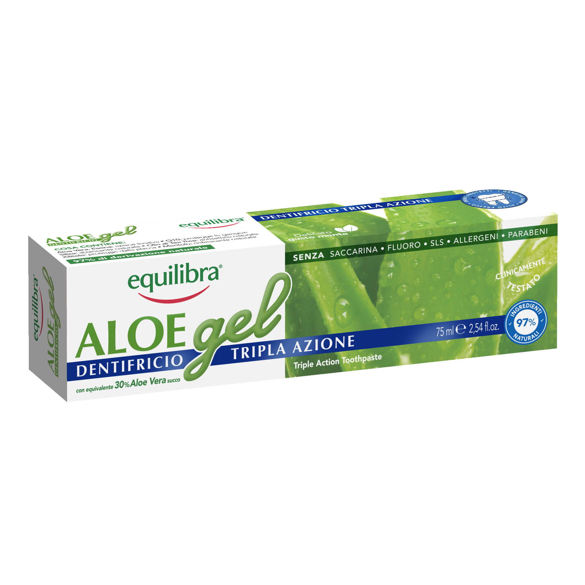 Equilibra Srl Equilibra Aloe Gel Dent T/Azio 75M - Immagine 5