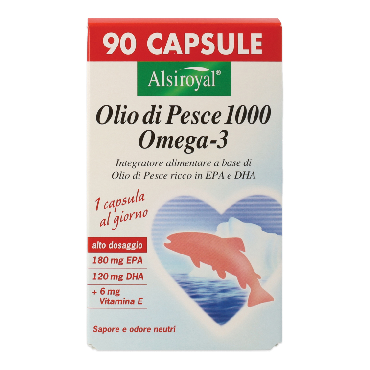 OLIO PESCE 1000 OMEGA3 90CPS