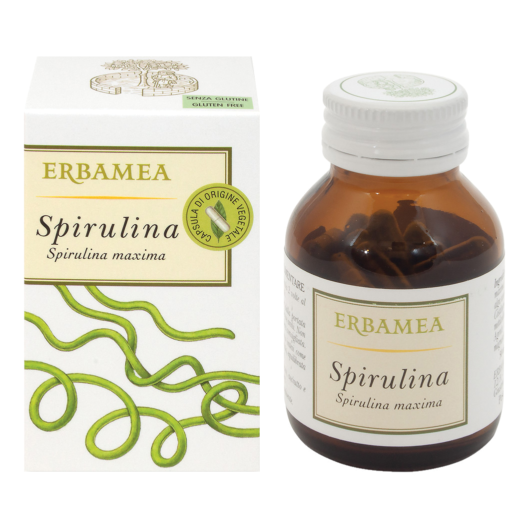 Erbamea Spirulina Maxima 50 Capsule - Immagine 6