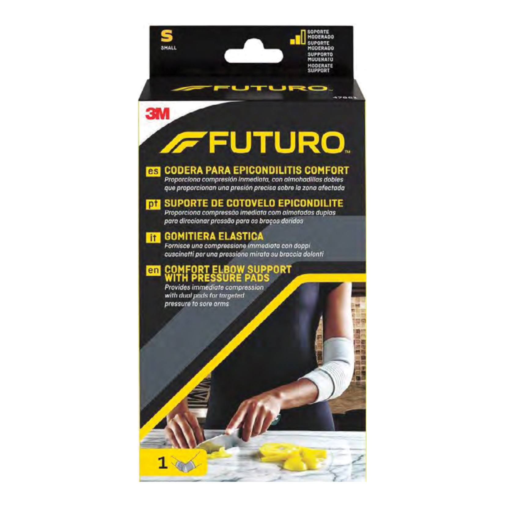 Futuro Gomitiera Elastica Taglia L 1 Pz Supporto - Immagine 8