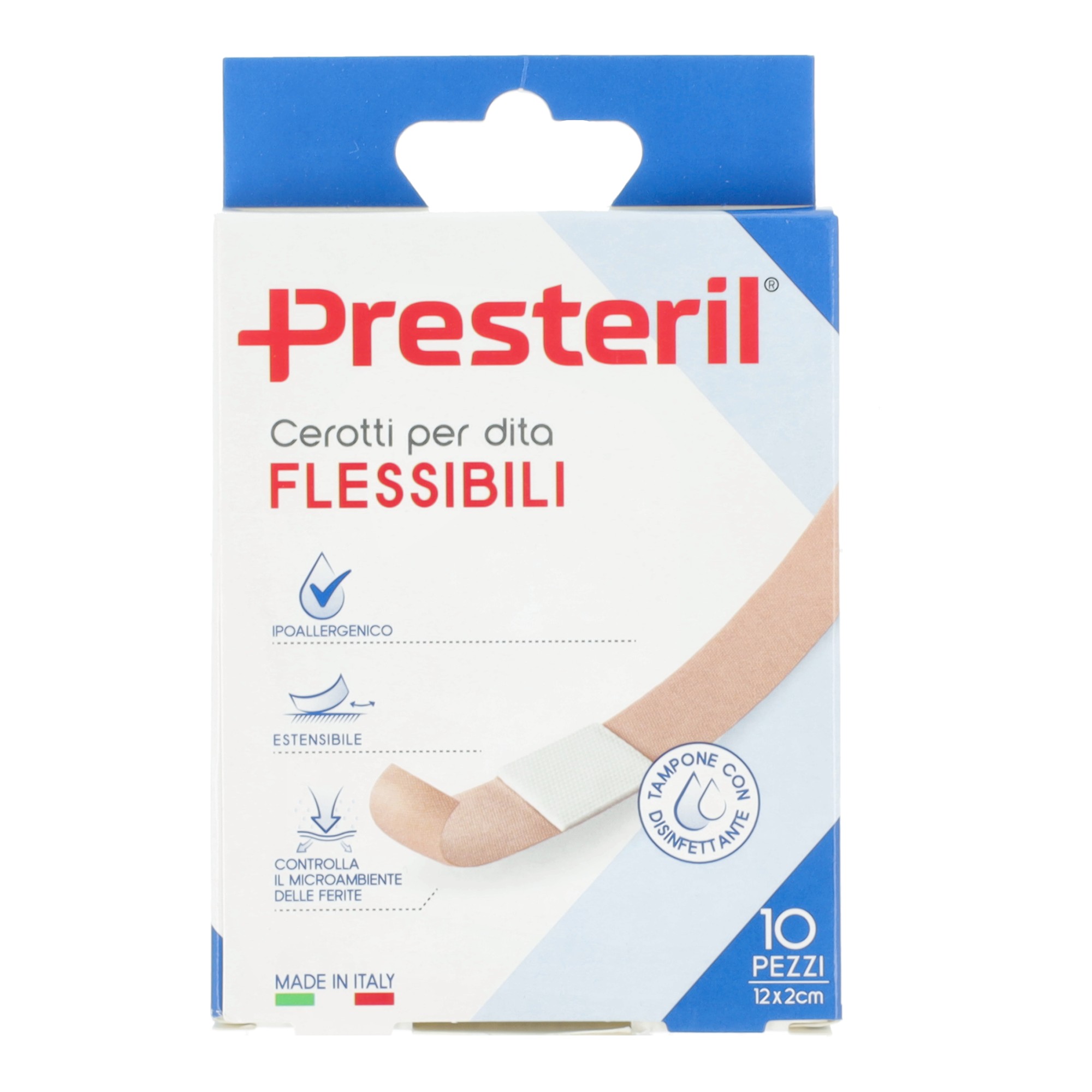 Medipresteril Cerotto Per Dita Flessibile 12 X2 Cm 10 Pezzi - Immagine 3