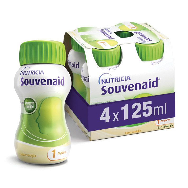 Danone Nutricia Spa Soc.ben. Souvenaid Vaniglia 4X125ml - Immagine 3