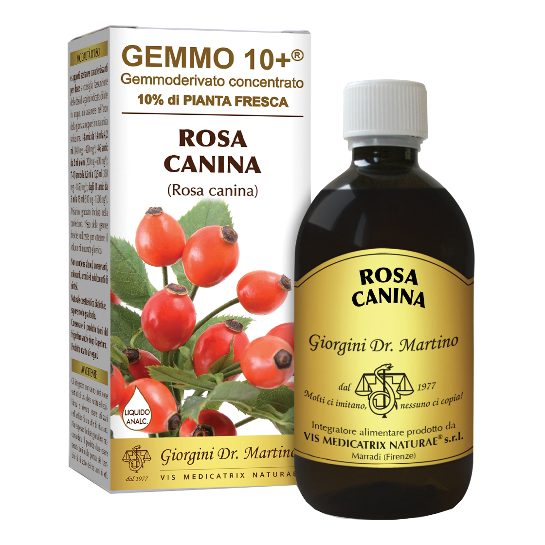 ROSA CANINA LIQ ANAL GEMMO 10+