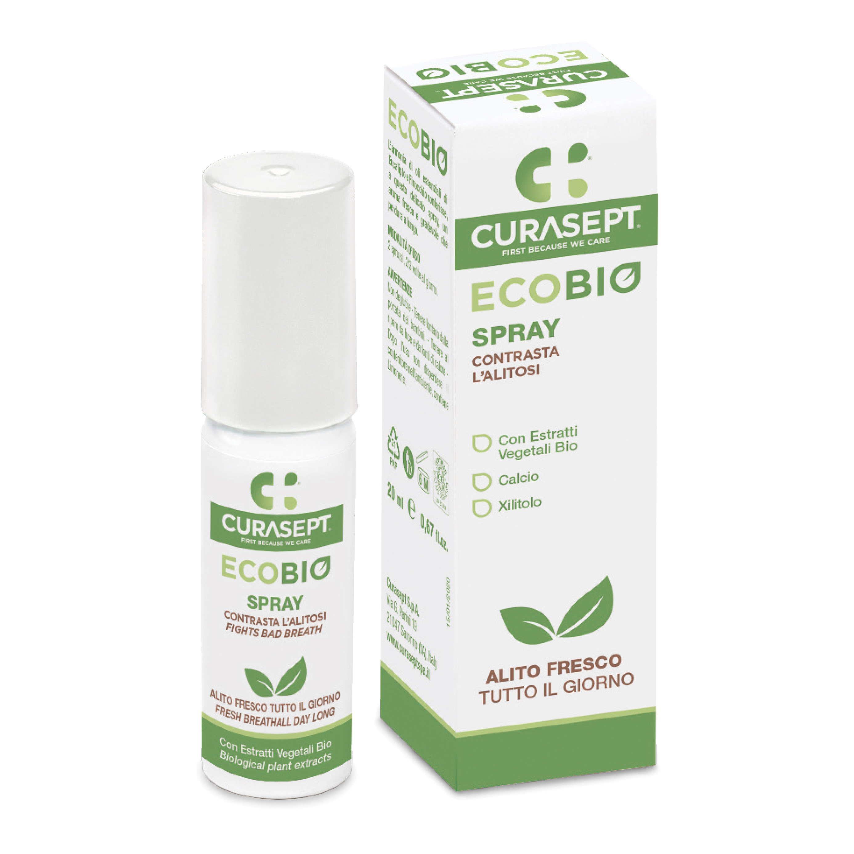 Curasept Ecobio Spray Igiene Orale Bio Tascabile, 20Ml - Immagine 4