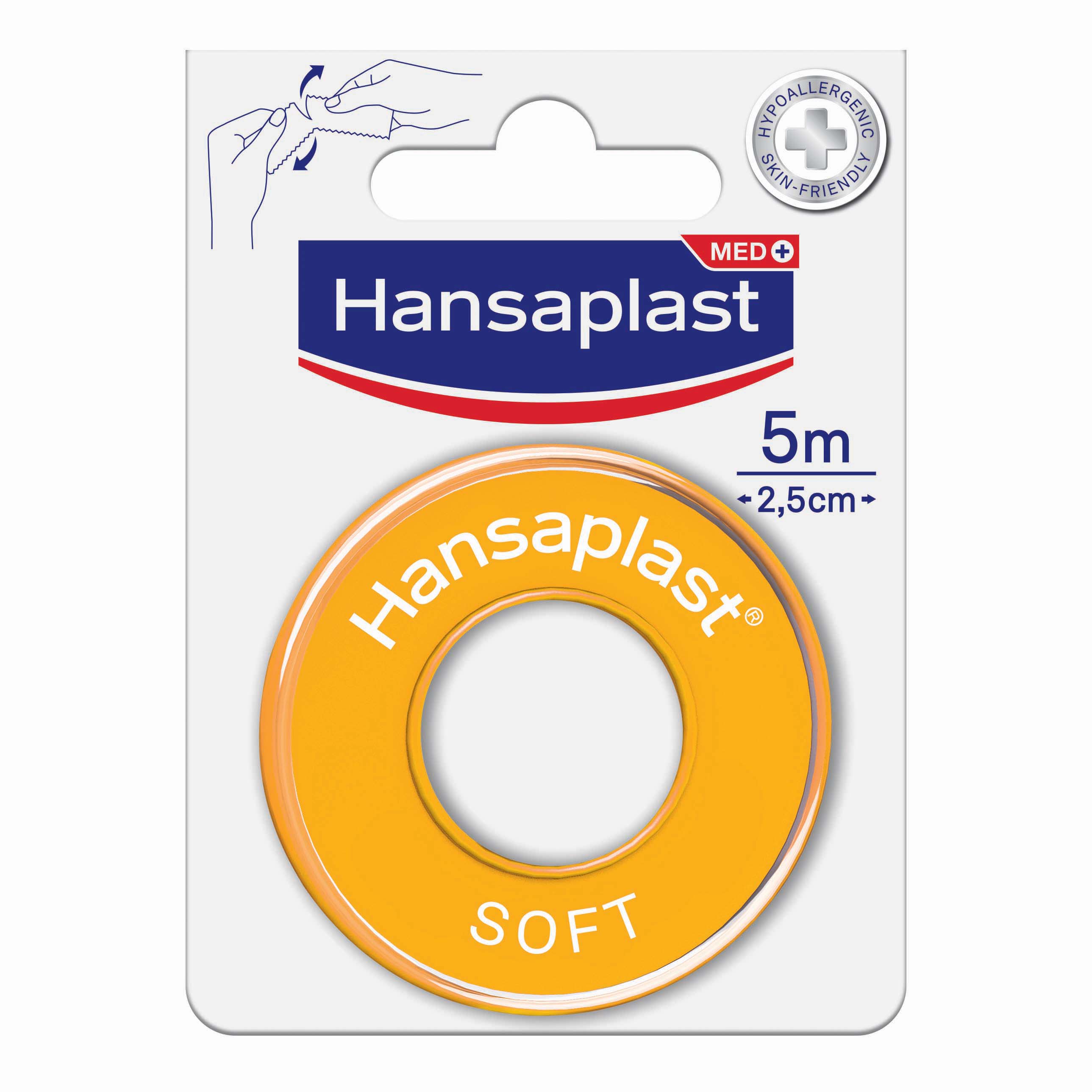Hansaplast Cerotto Soft In Rocchetto 2,5X500cm - Immagine 7