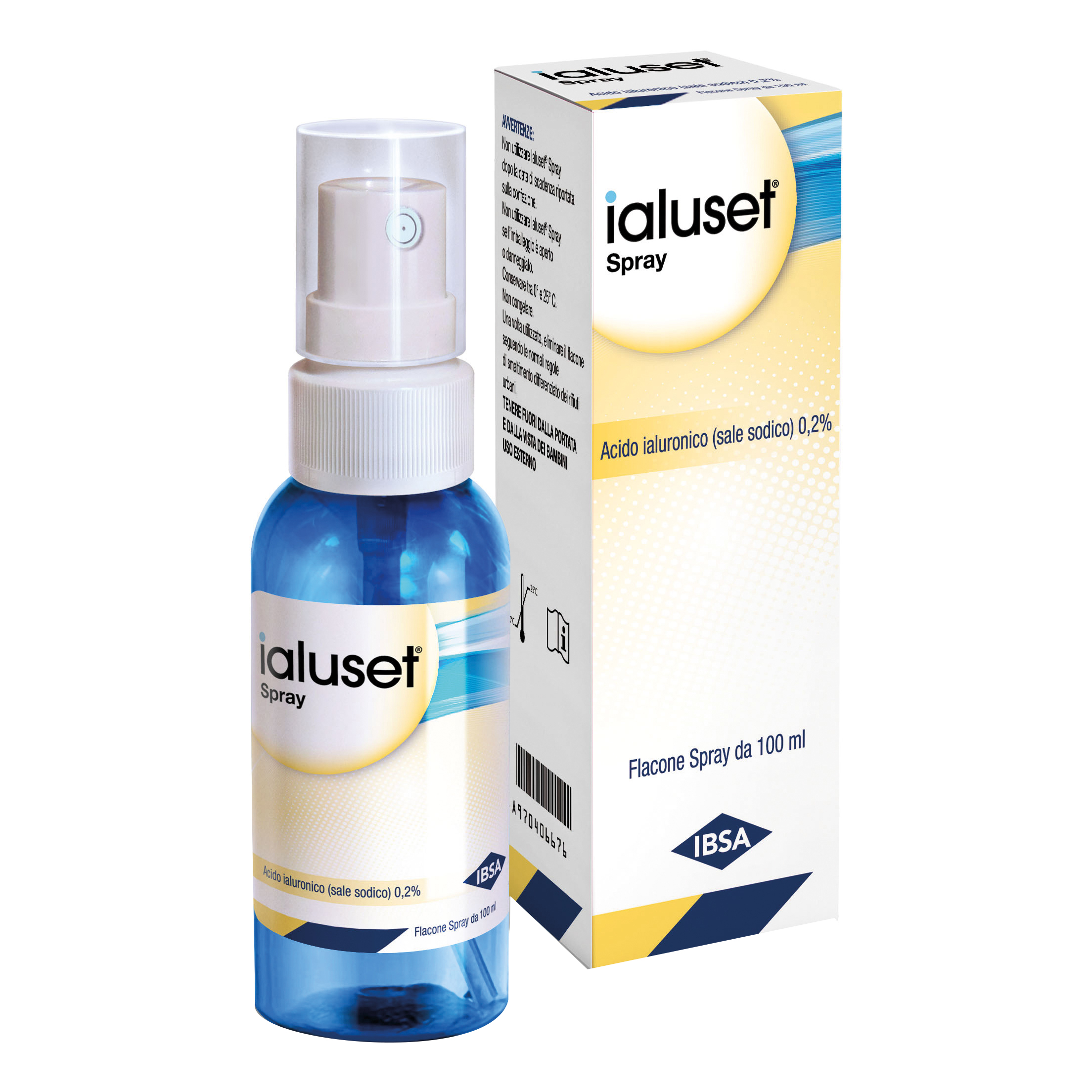 IALUSET SILVER SPRAY 125ML