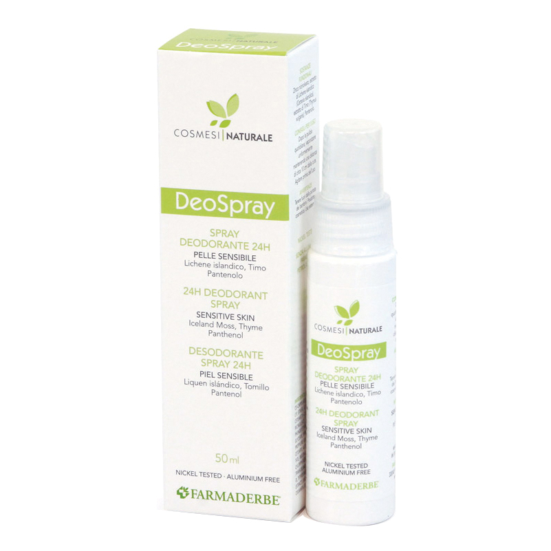 Farmaderbe Deospray Protezione Naturale 24 Ore Flacone Da 50 Ml - Immagine 3