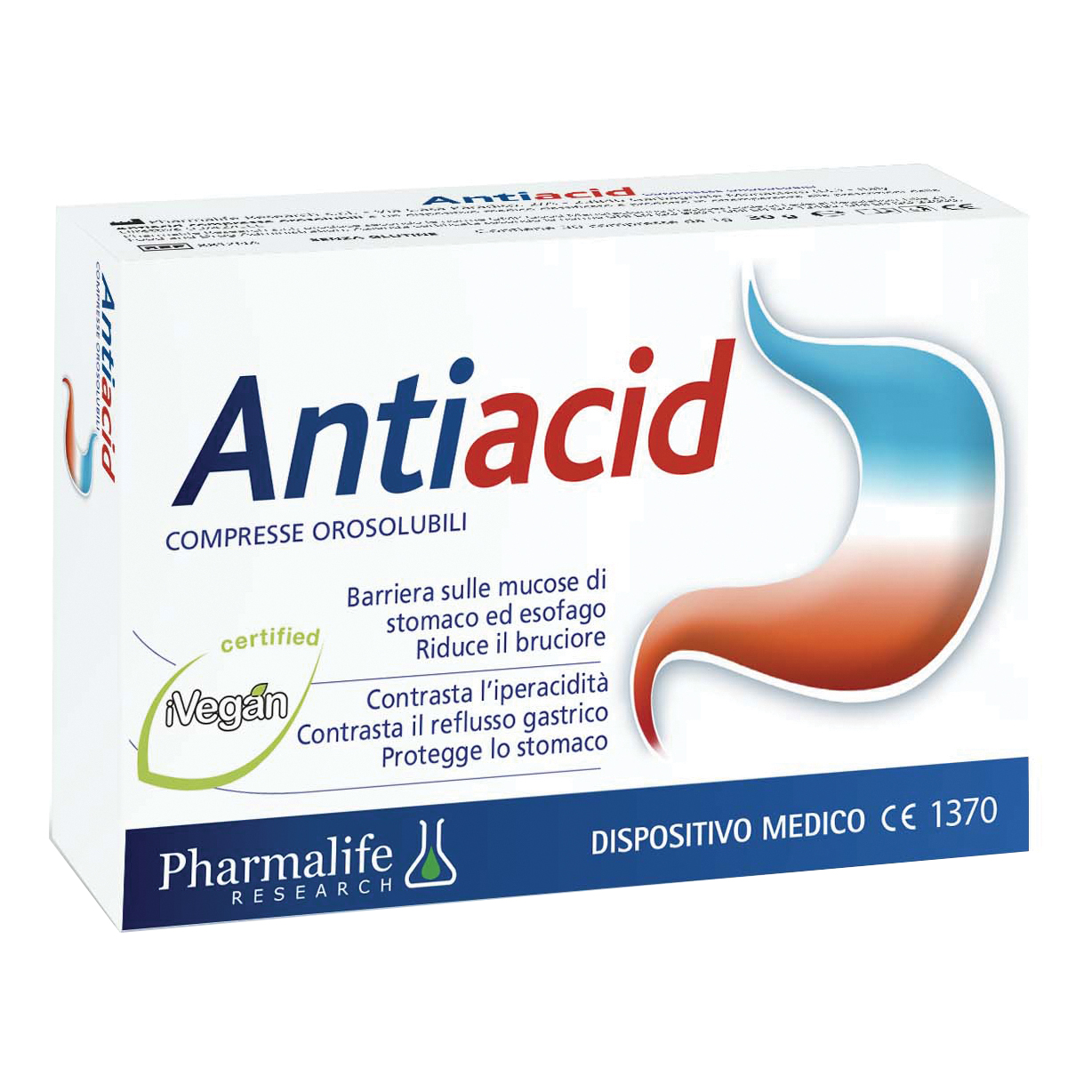 Antiacid - Antiacido Per Lo Stomaco 30 Compresse - Immagine 4