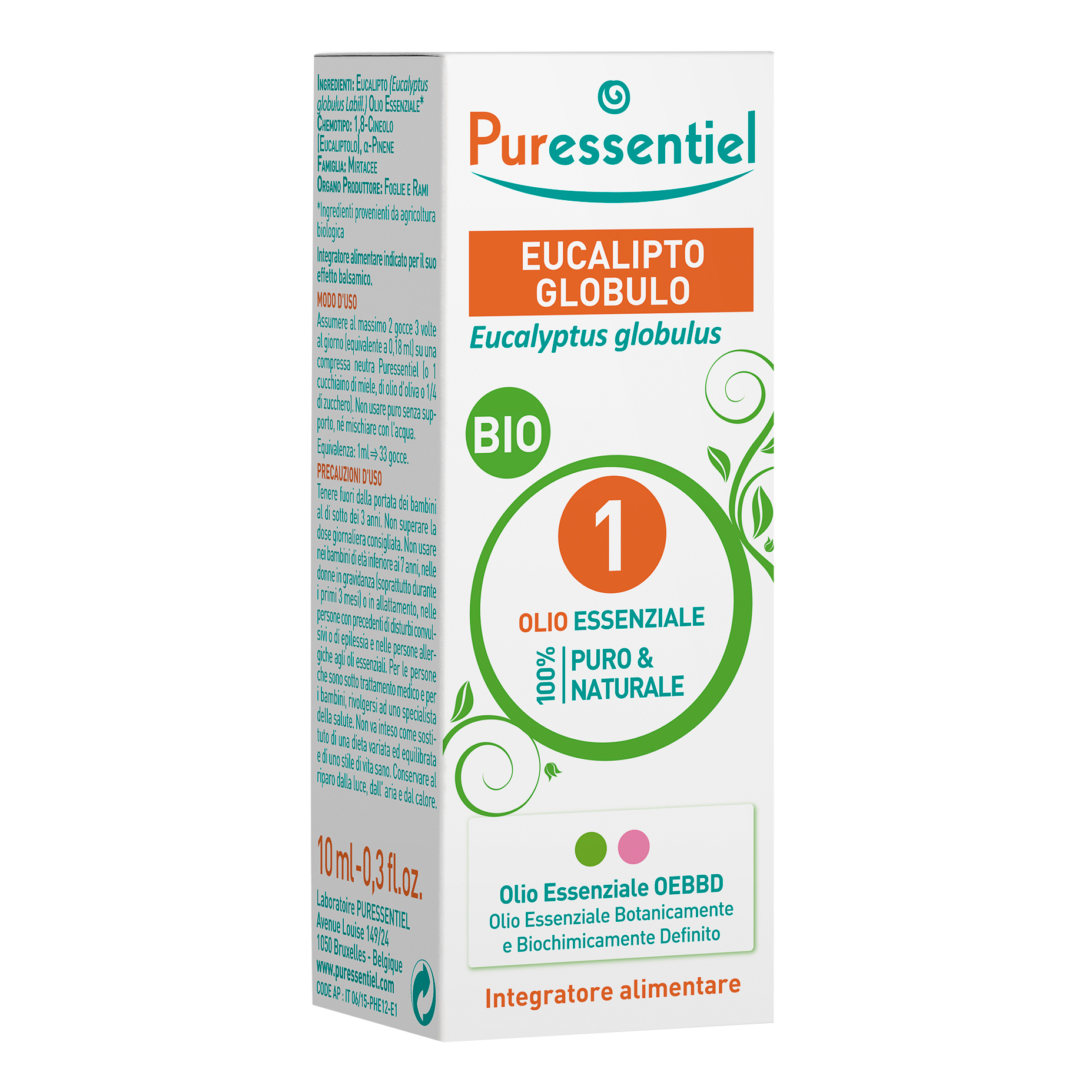 OLIO ESS EUCALIPTO GLOBULO BIO