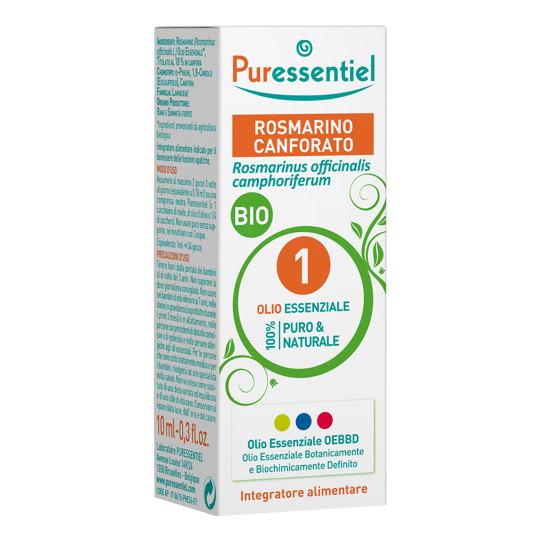 OLIO ESSENZIALE ROSMARINO CANF