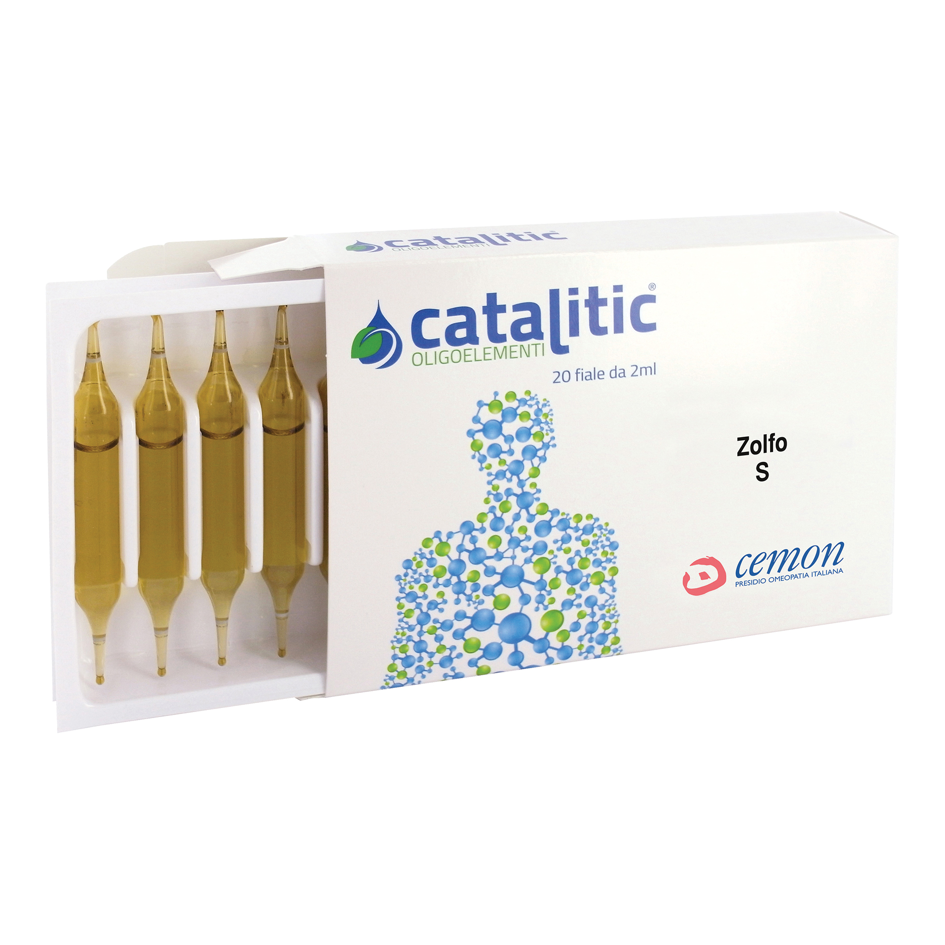 CATALITIC OLIGOELEMENTI ZOLFO S 20 AMPOLLE - Immagine 3