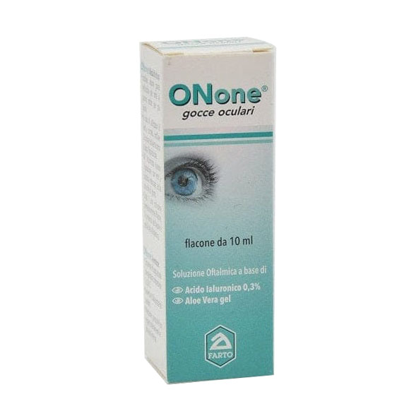 Onone Gocce Oculari Idratanti con Acido Ialuronico e Aloe Vera 10ml - Nuova Farmajon - Immagine 3