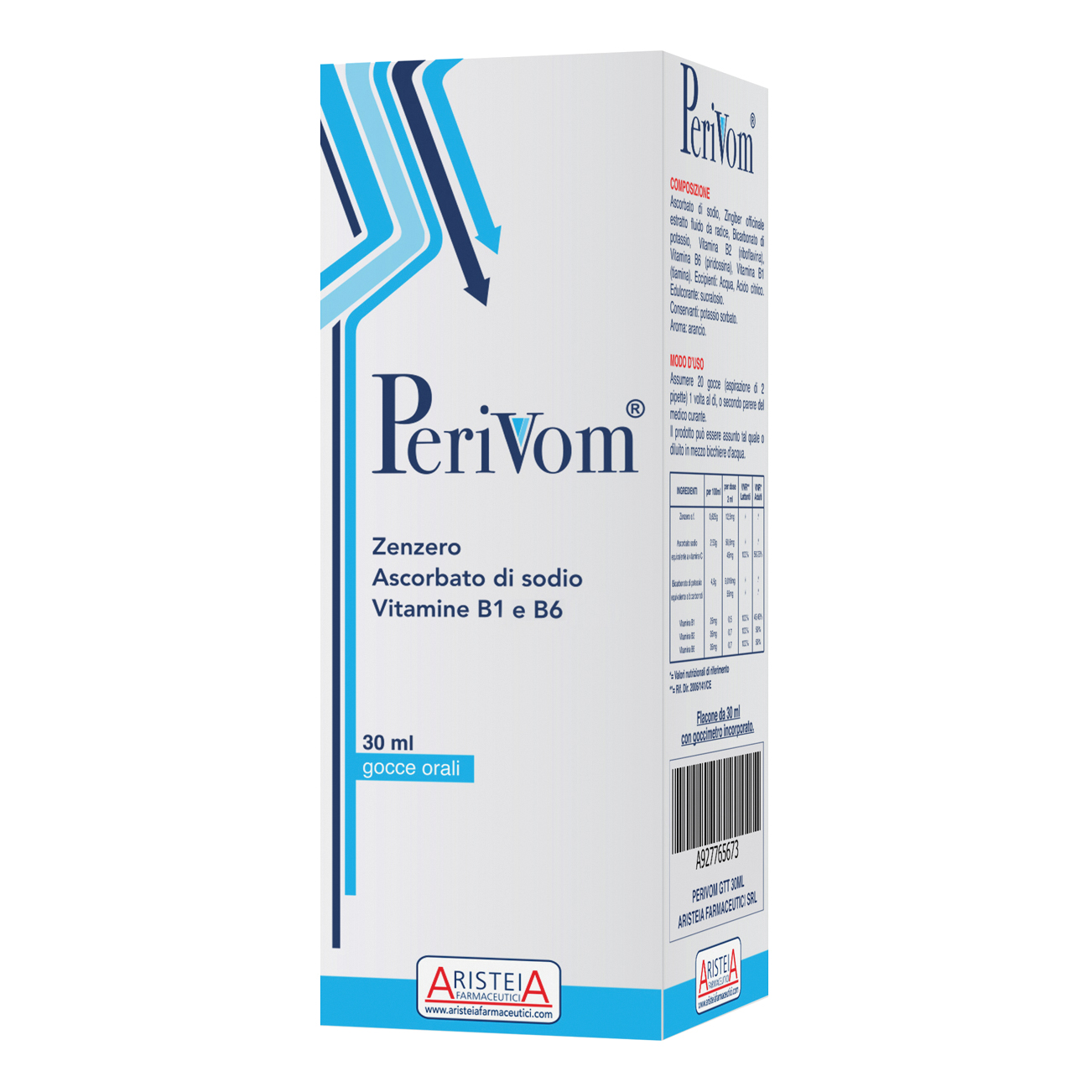 Perivom Gocce 30 ml - Integratore per stanchezza e nausea - Immagine 3