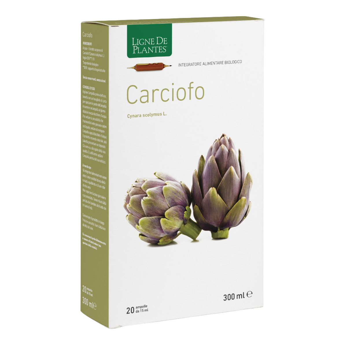 Carciofo Natura Service Carciofo Biologico 20 Ampolle Bevibili Da 15 Ml Pz Fiale - Immagine 3